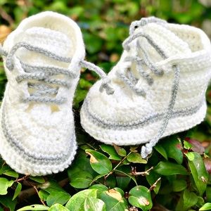 Handmade baby boots-New